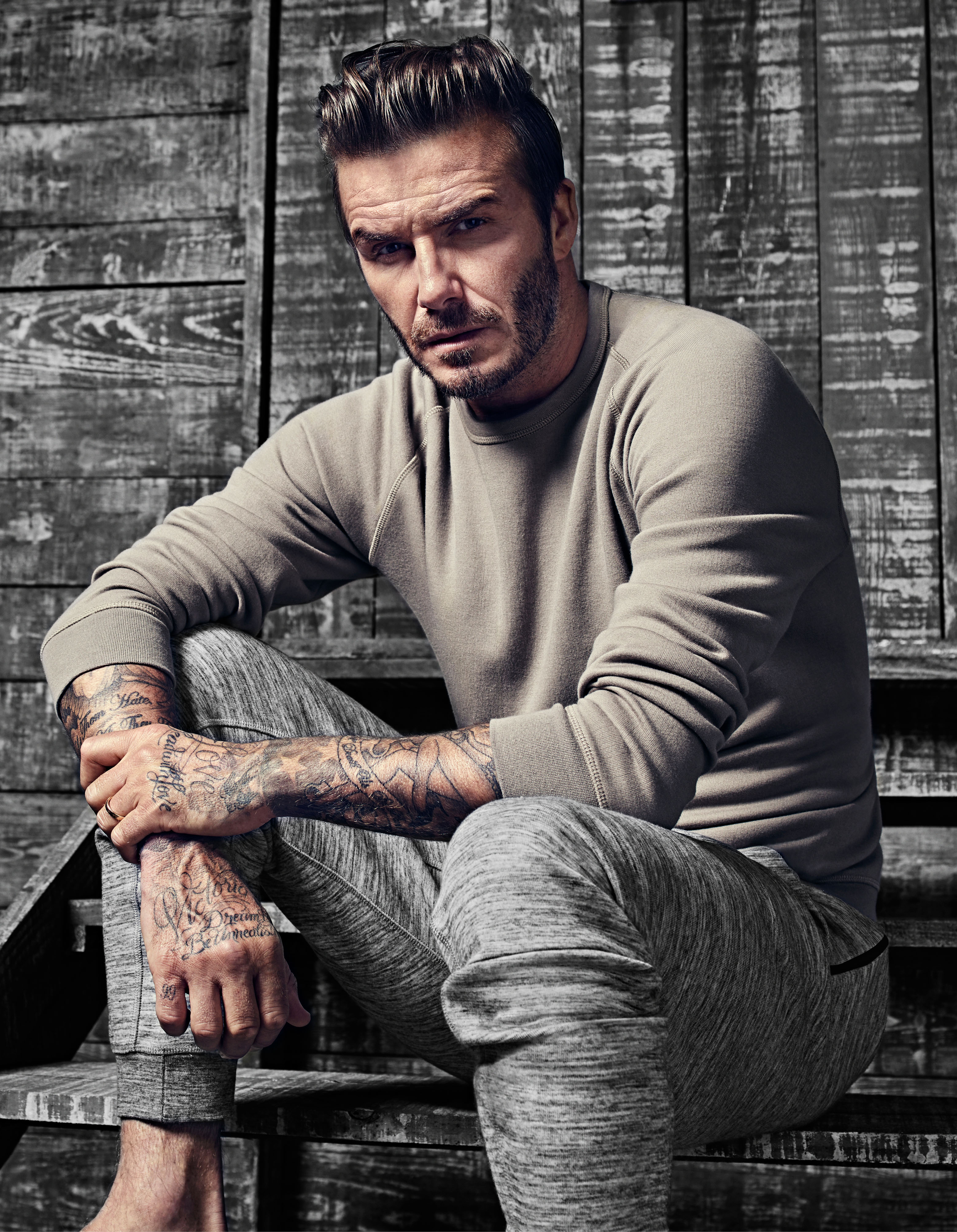 David Beckham Stars in New Ad for H&M Bodywear Collection