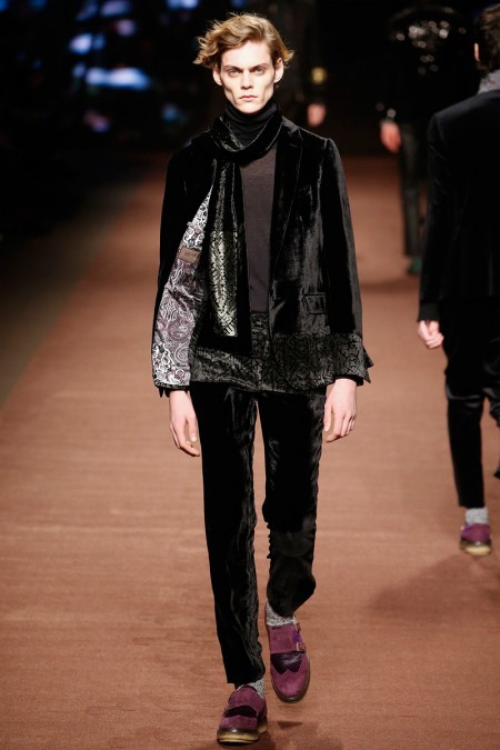 Etro Embraces Raw Hems for Fall Collection