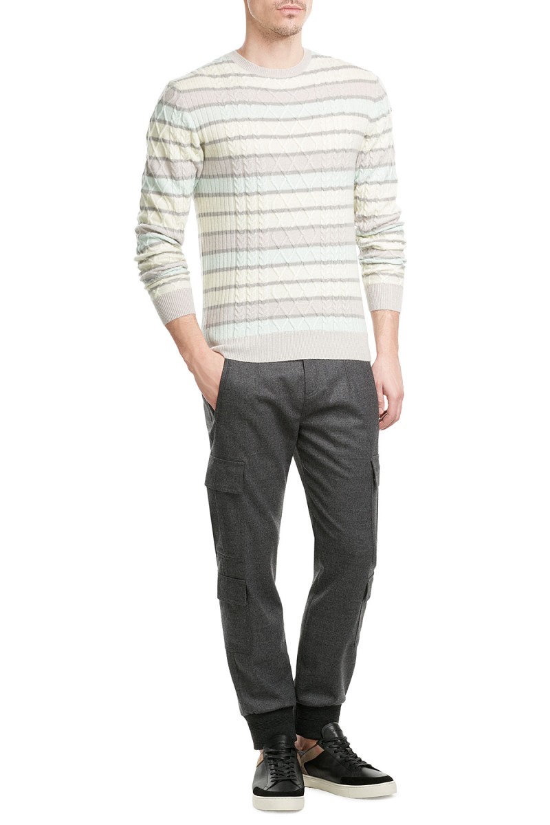 Etro Striped Cashmere Sweater