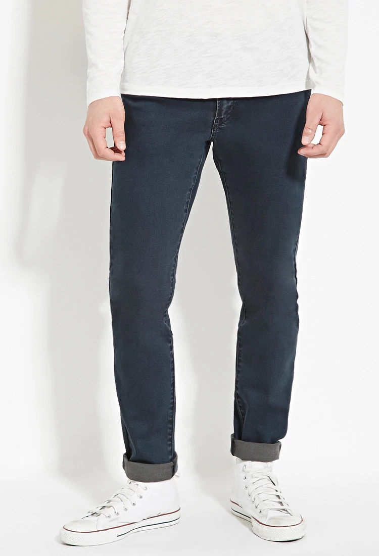 Forever 21 Slim-Fit Denim Jeans