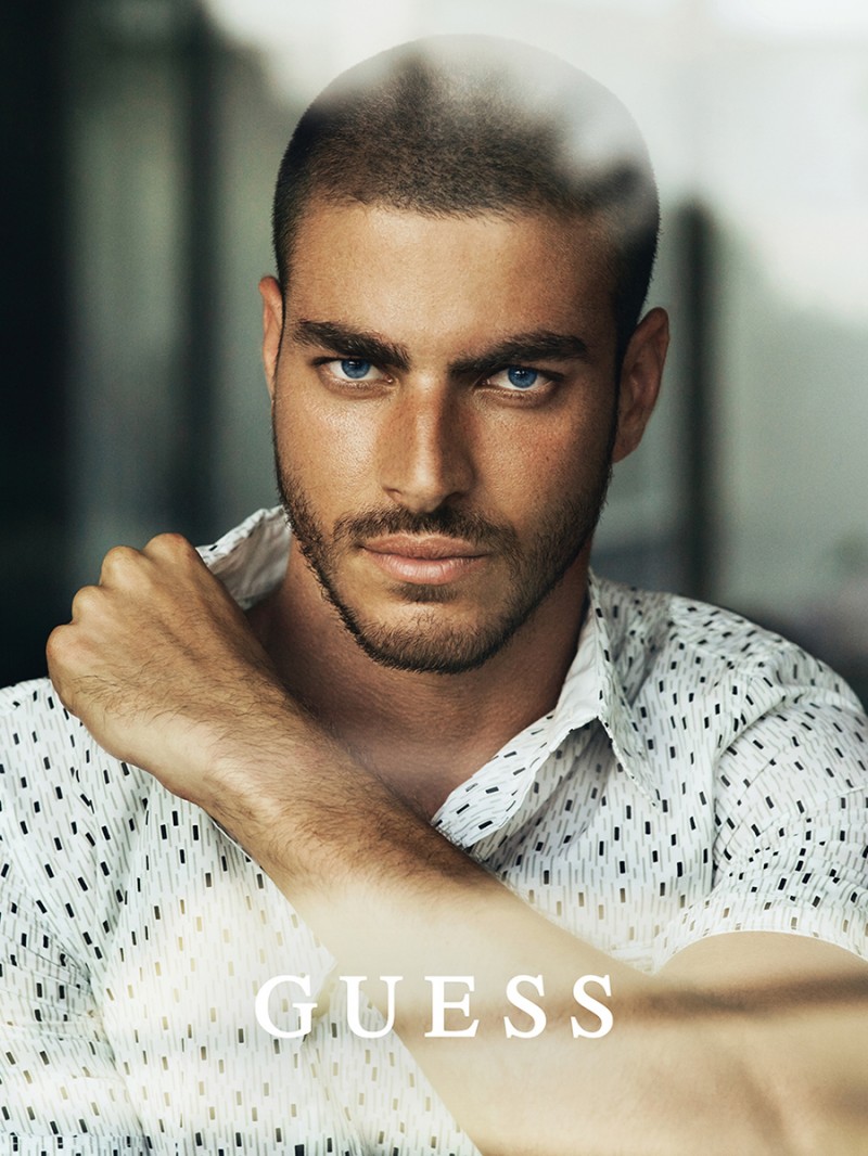 Gui Fedrizzi fronts GUESS' spring-summer 2016 campaign.