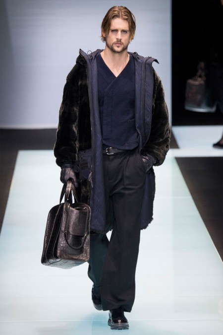 Giorgio Armani Goes the Way of the Beat Generation for Fall