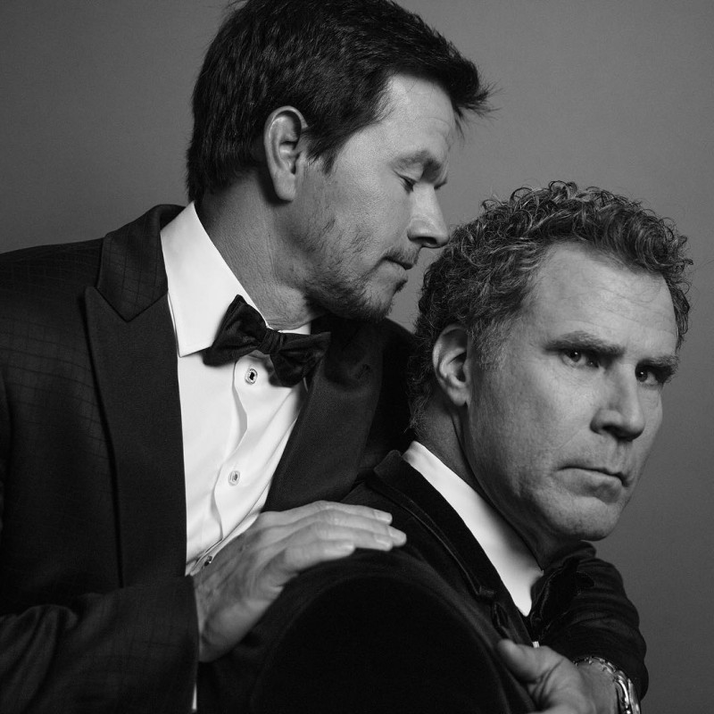 Mark Wahlberg and Will Ferrell photographed by Inez & Vinoodh.