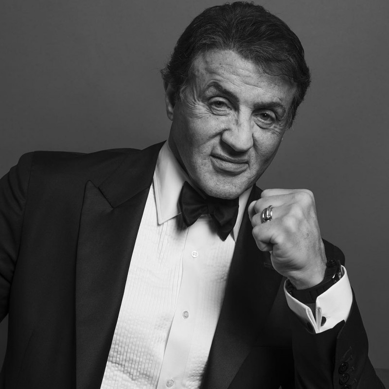 Sylvester Stallone photographed by Inez & Vinoodh.