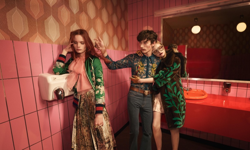 Gucci Spring/Summer 2016 Campaign photographed by Glen Luchford