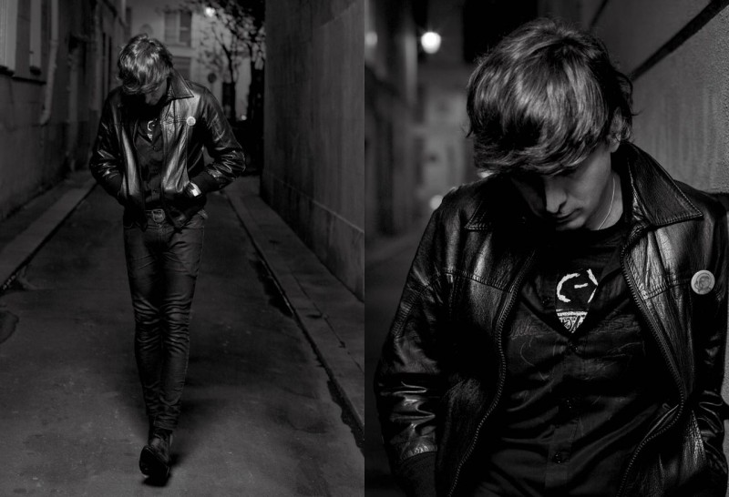 Hedi Slimane photographed for V magazine. » Karl Lagerfeld & Hedi Slimane Snap Each Other for V Hedi Slimane photographed for V magazine.