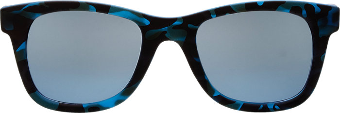 Italia Independent i Plastik Sunglasses in Blue » Italia Independent's Eyewear Proves to be Cover Worthy Italia Independent i Plastik Sunglasses in Blue