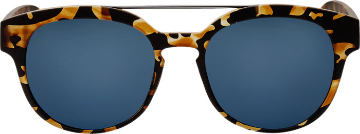 Italia Independent i Plastik Sunglasses in Leopard