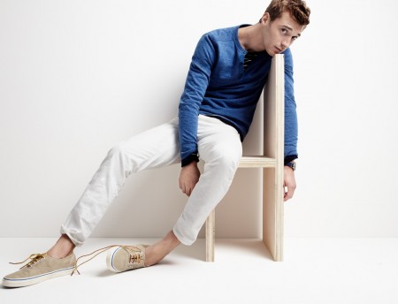 JCrew Blue White Mens Fashions 003