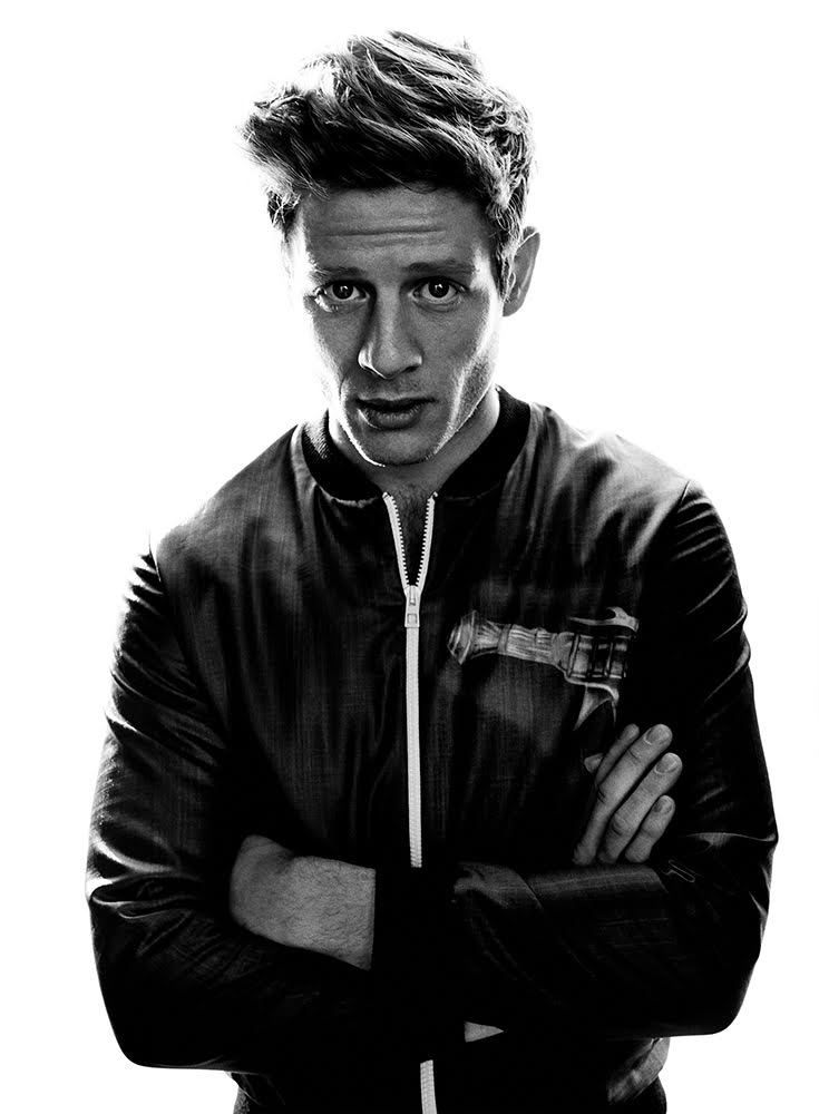 Actor James Norton photographed by Tom Munro for L'Uomo Vogue.