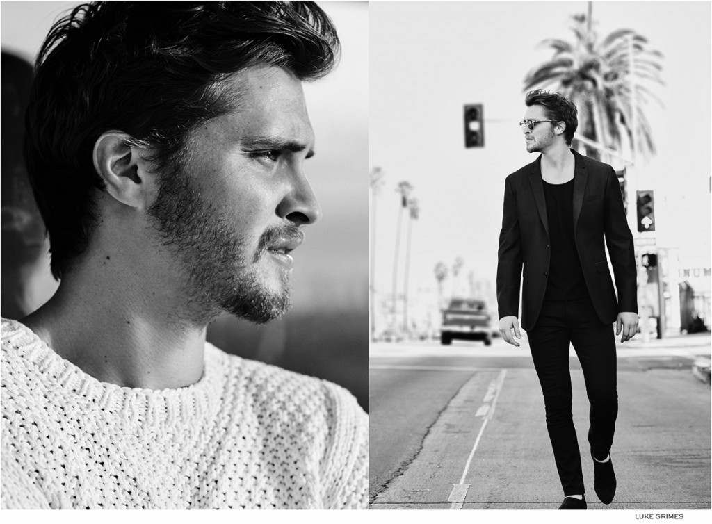 Luke Grimes Fronts Jeffrey Rüdes’ Spring Ad Campaign – The Fashionisto