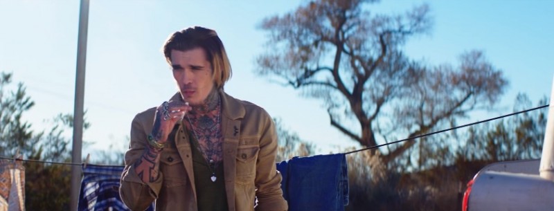 Tattooed model Jimmy Quaintance appears in Prince Royce's Culpa al Corazón music video.