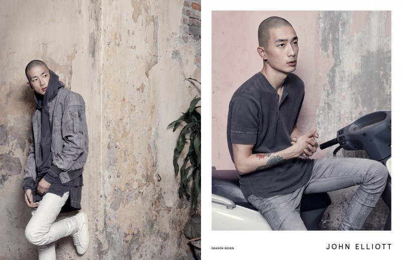 John-Elliott-2016-Spring-Summer-Campaign-001 » John Elliott Embraces Shades of Grey for Spring Campaign John-Elliott-2016-Spring-Summer-Campaign-001