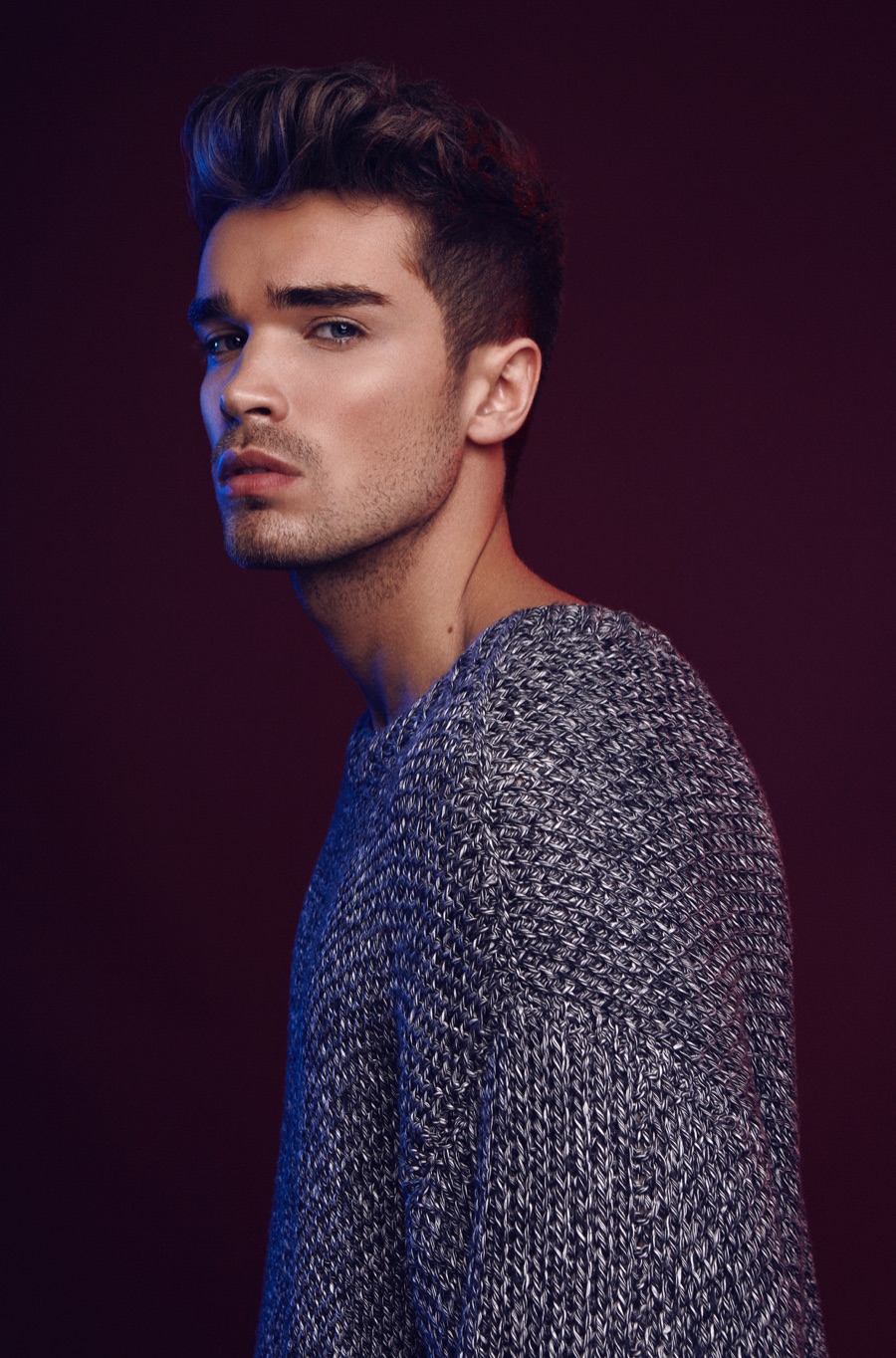 Josh Cuthbert Stars in Candid Magazine Photo Shoot