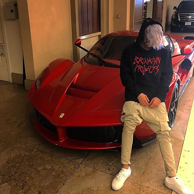 Justin Bieber Unveils Purple Hairstyle The Fashionisto