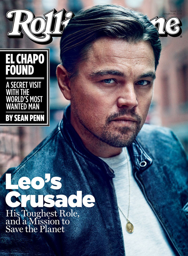 Leonardo DiCaprio 2016 Rolling Stone Cover 1
