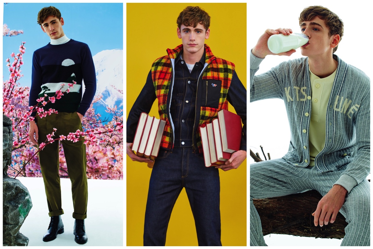 Maison Kitsuné Revisits Japanese Heritage for Fall Collection