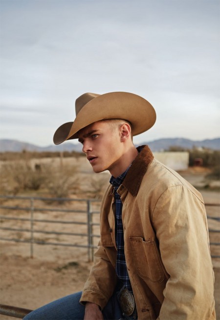 Western Style: Bo Develius Embraces Cowboy Fashions for SummerWinter ...