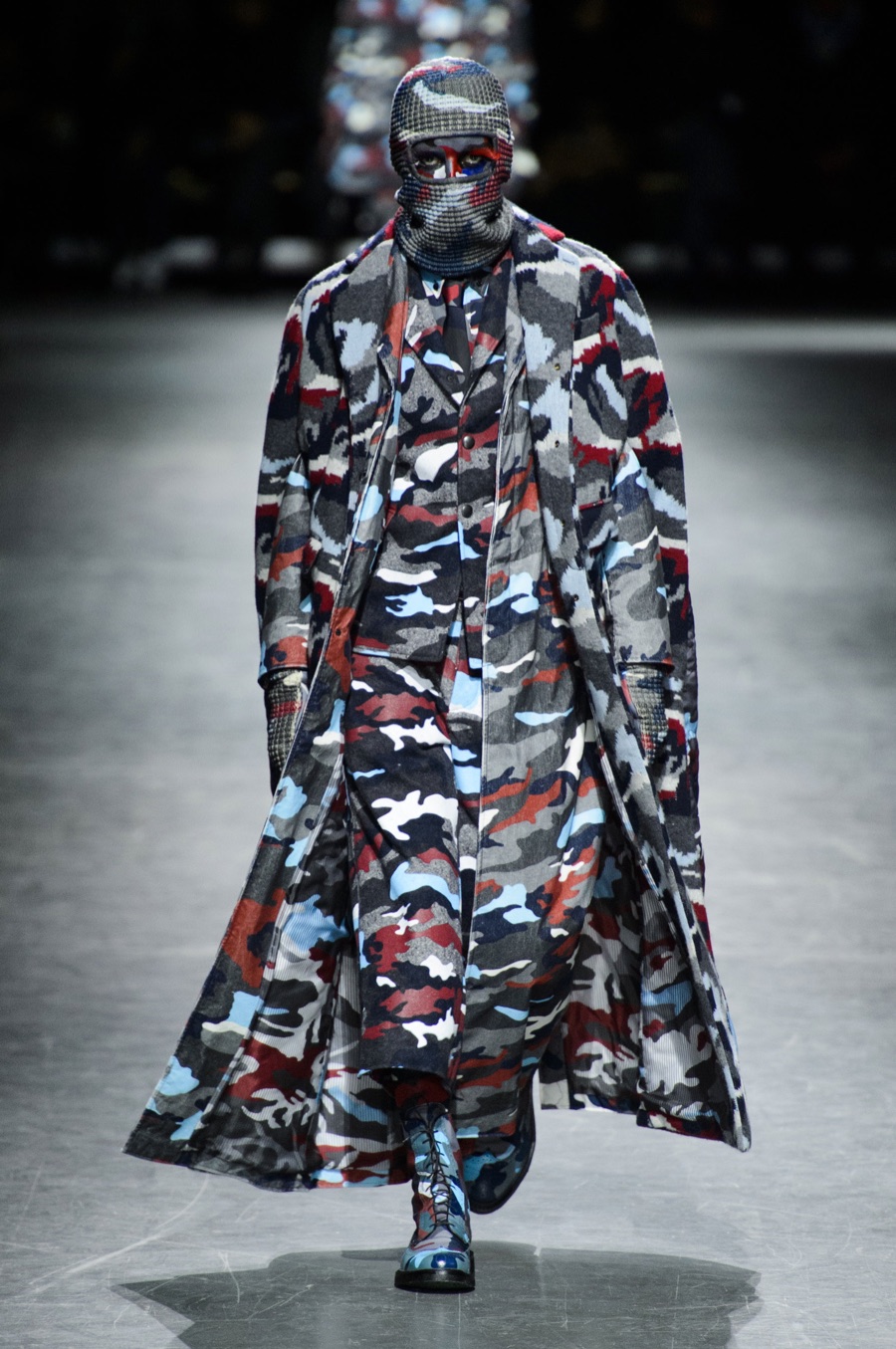 Moncler Gamme Bleu Does Camouflage for Fall Collection