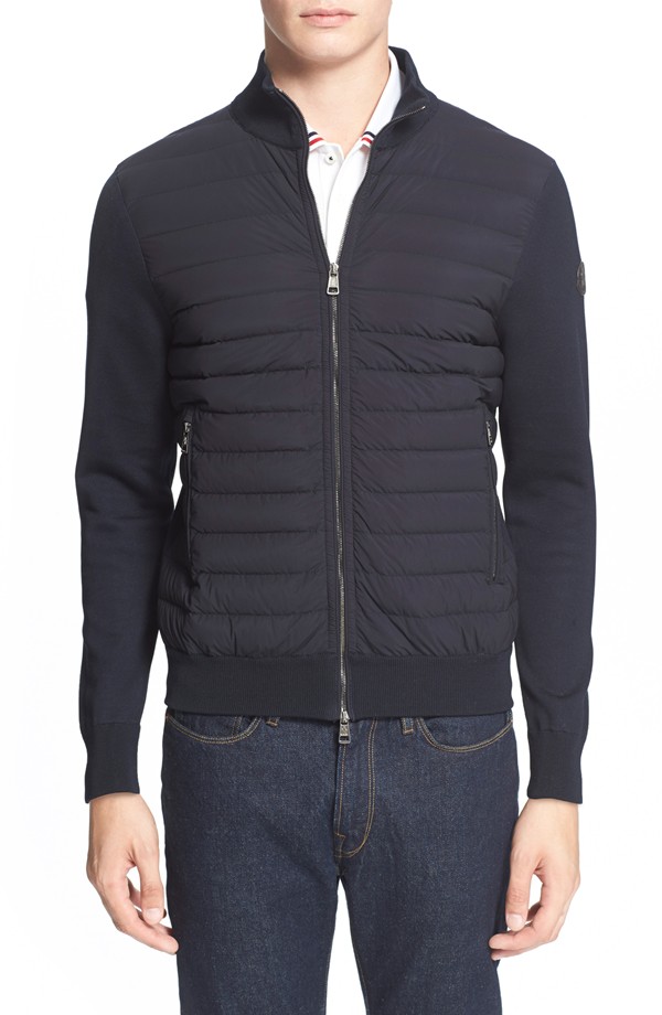 Moncler Quilted Sweater Knit Track Jacket » Moncler Channels Gulliver's Travels for Spring Ad Moncler Quilted Sweater Knit Track Jacket