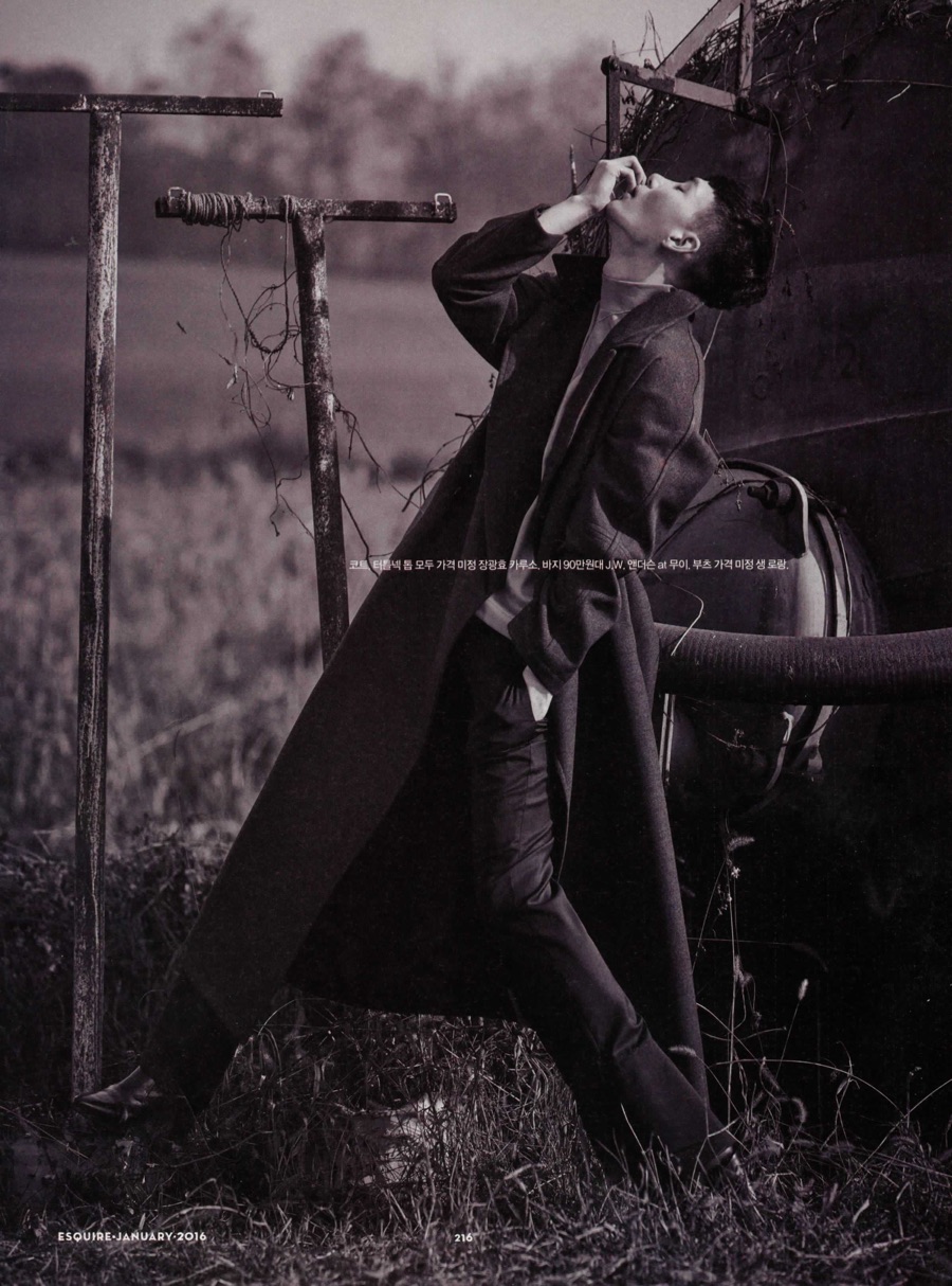 Noma Han 2016 Esquire Korea Editorial