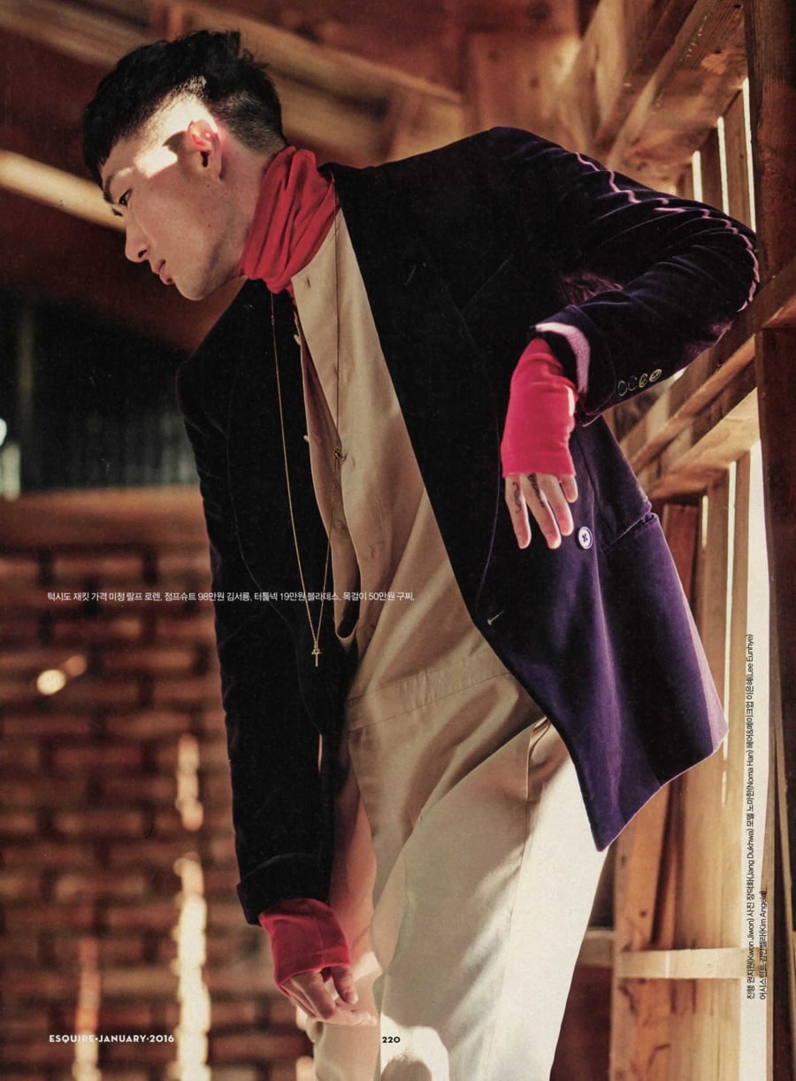 Noma Han 2016 Esquire Korea Editorial