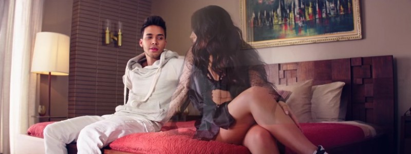 Prince Royce in his Culpa al Corazón music video.