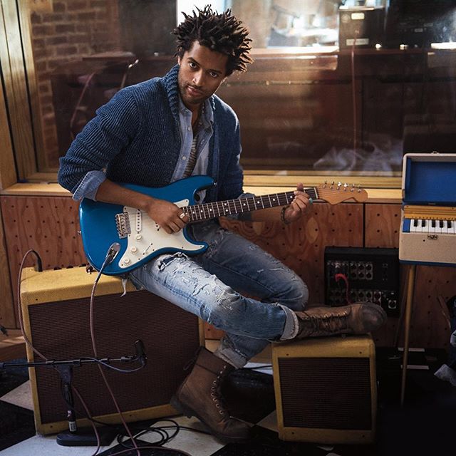 Brazilian model Thiago Santos for Ralph Lauren Denim & Supply spring-summer 2016 men's campaign.