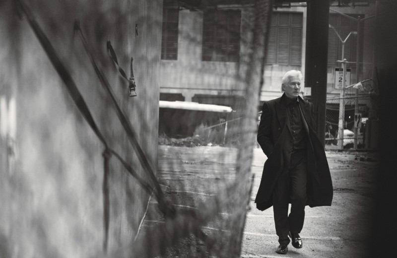 Richard Gere heads outdoors for a photo for W magazine.