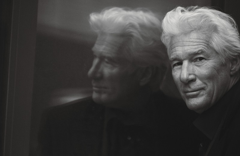 Richard Gere photographed by Peter Lindbergh for W magazine.