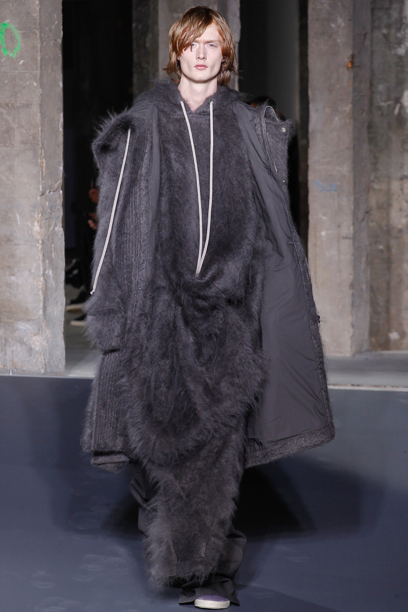 Rick Owens Fall/Winter 2016 Men's Collection