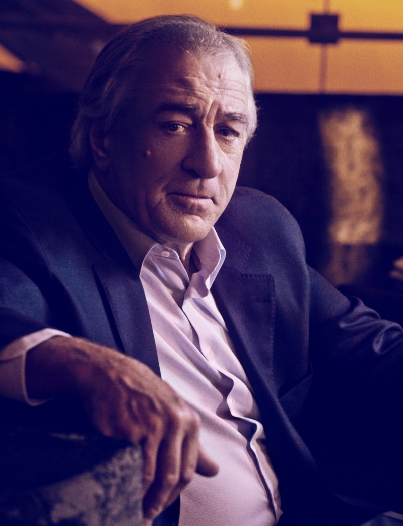 Robert De Niro photographed by Oliver Marshall Doran for Haute Living Los Angeles.