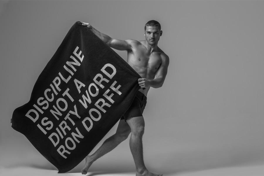 Ron Dorff Showcases Sporty Essentials with Kerry Degman