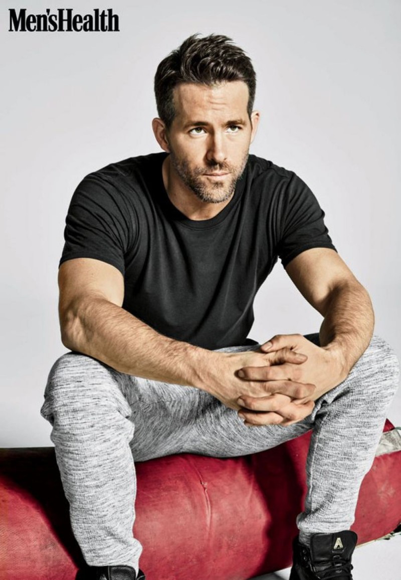 Ryan Reynolds photographed by Ture Lillegraven for Men's Health.