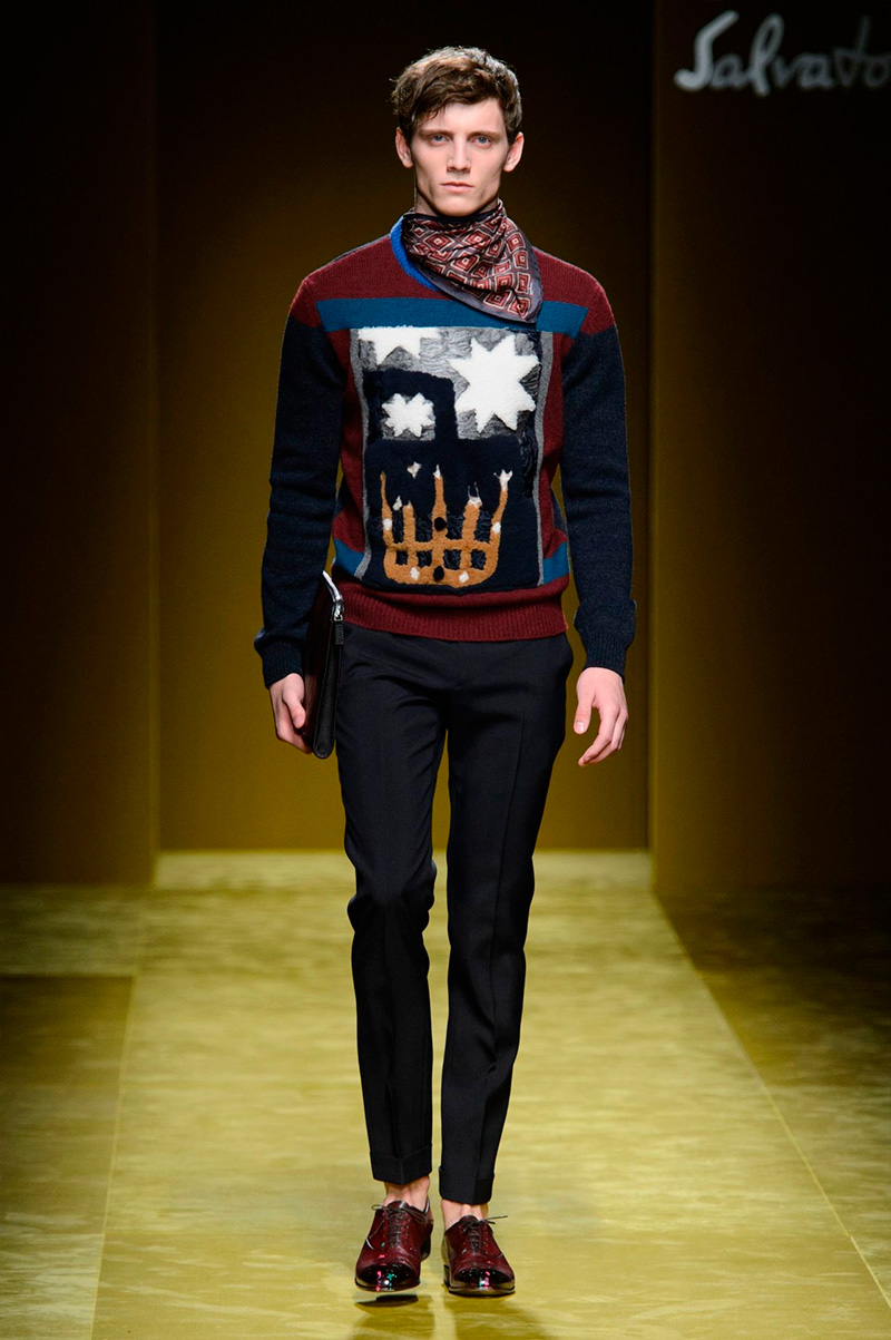 Salvatore Ferragamo 2016 Fall Winter Menswear