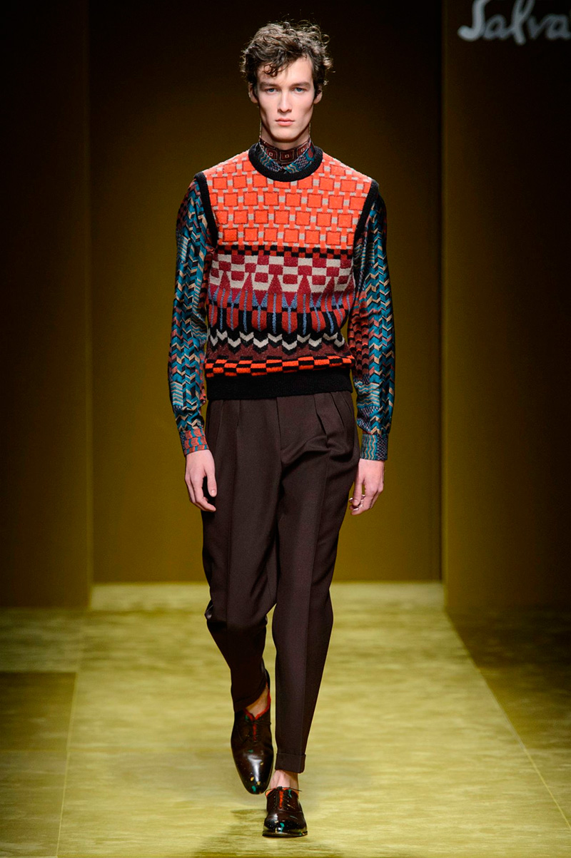 Salvatore Ferragamo 2016 Fall Winter Menswear