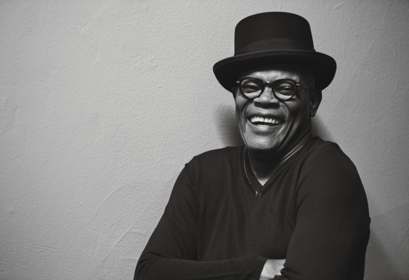 Samuel L. Jackson photographed by Peter Lindbergh for W magazine.
