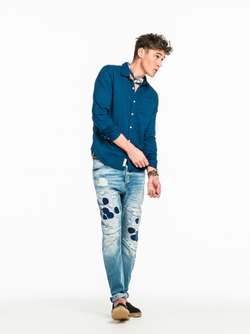 scotch soda denim shirt