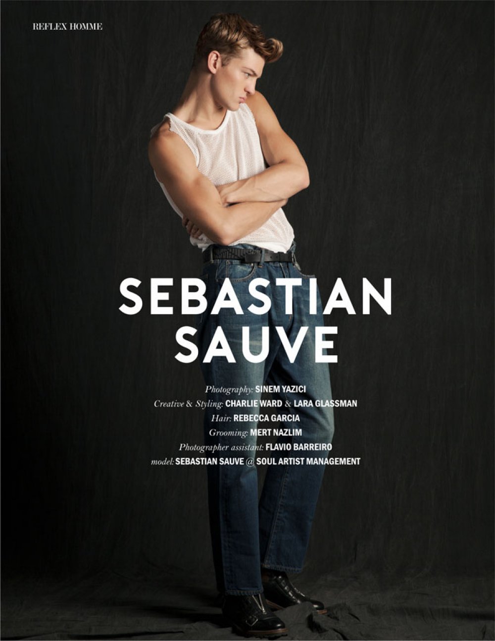 Back to Basics: Sebastian Sauvé Covers Reflex Homme