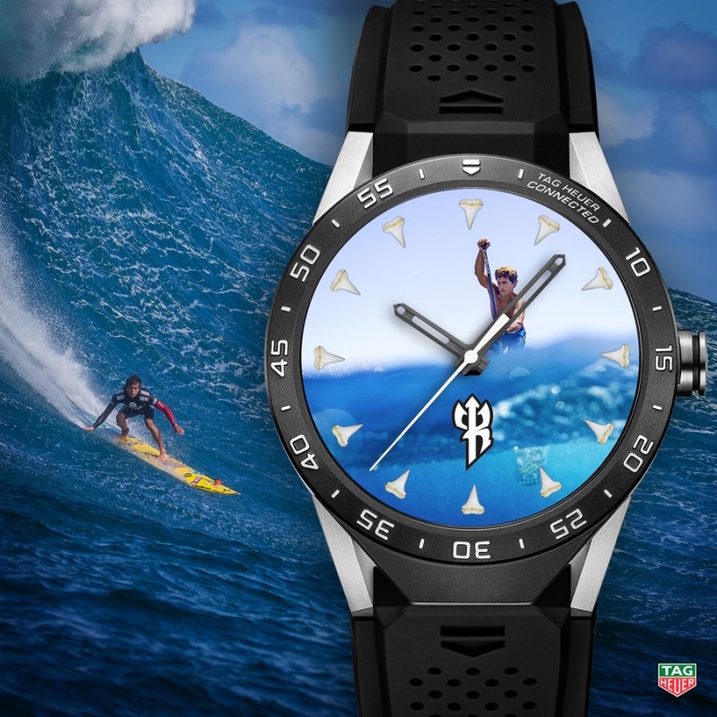 TAG Heuer Connected Watch by Kai Lenny » Cristiano Ronaldo, Tom Brady + More Design TAG Heuer Connected Watches TAG Heuer Connected Watch by Kai Lenny
