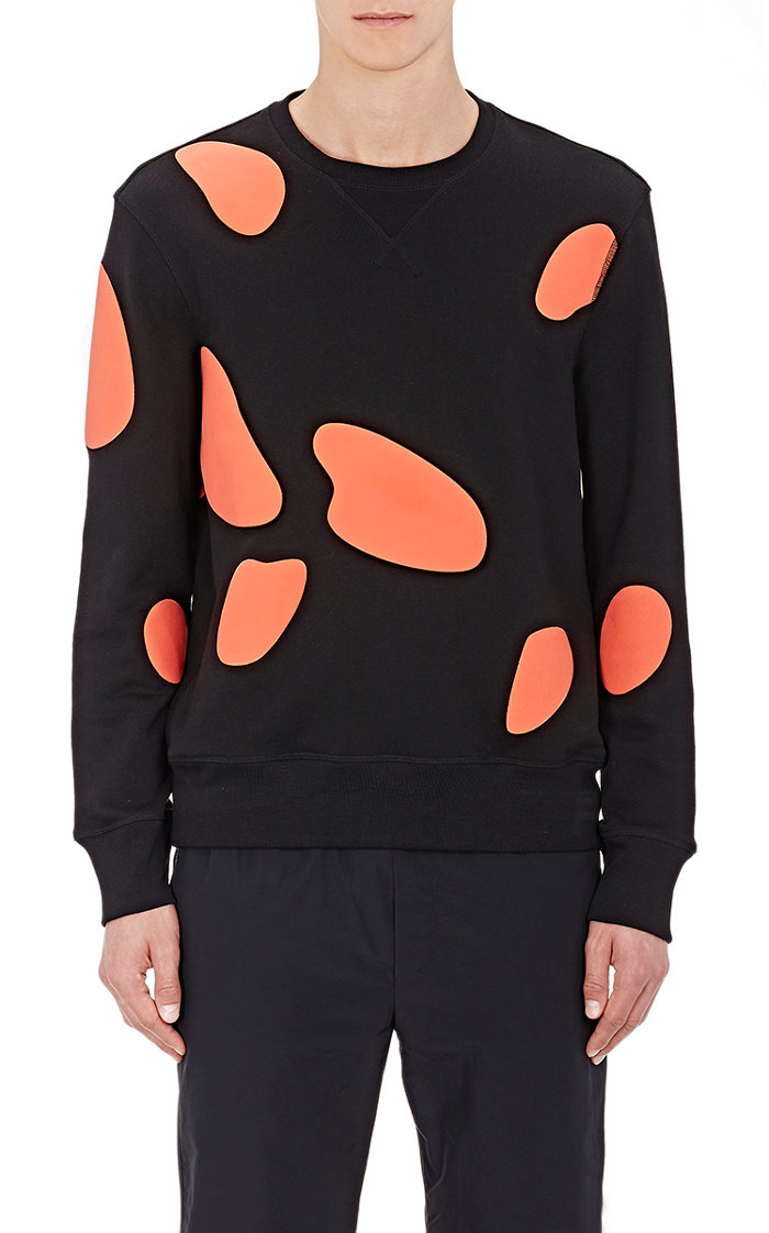 Tim Coppens Mushroom Top Print French Terry Sweatshirt