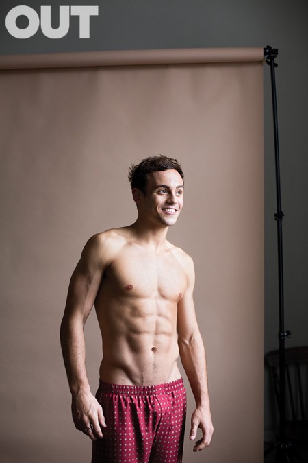 Tom Daley Dustin Lance Black 2016 OUT Photo Shoot 004