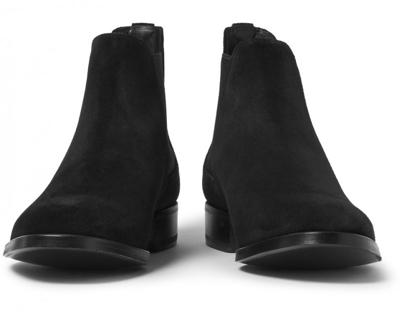 Tom Ford Cuban Heel Suede Chelsea Boots