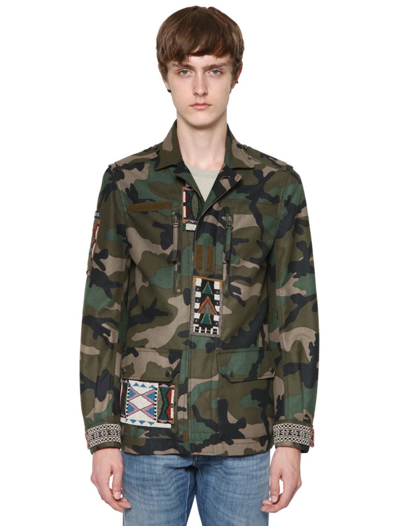 Valentino Camouflage Jacket