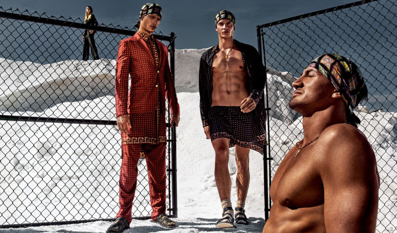 Versace 2016 Spring Summer Mens Campaign