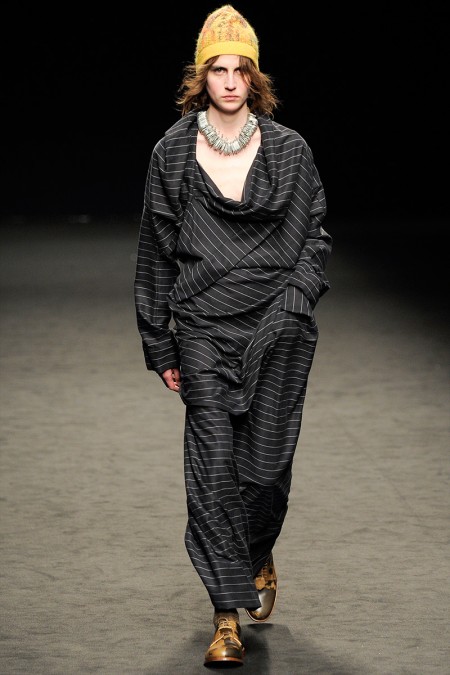 Vivienne Westwood Makes an Androgynous Statement for Fall