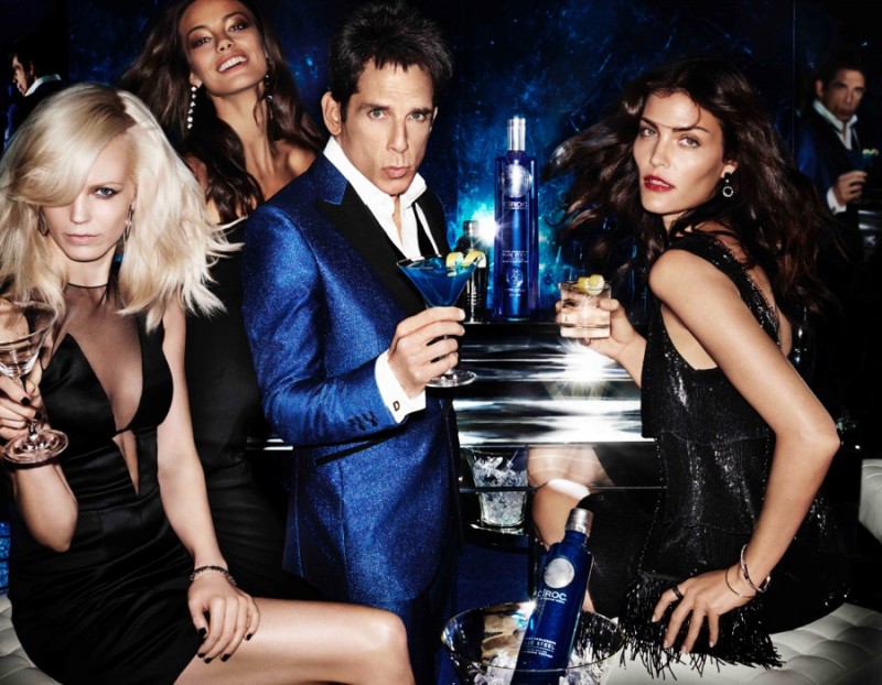 Ben Stiller captured as Derek Zoolander by photographer Mario Testino.