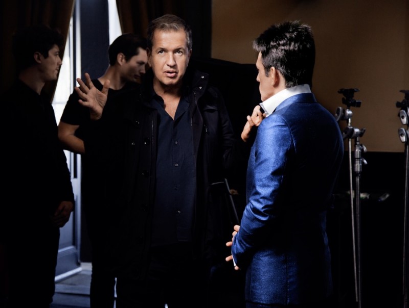 Behind the Scenes: Photographer Mario Testino and Zoolander 2 star Ben Stiller