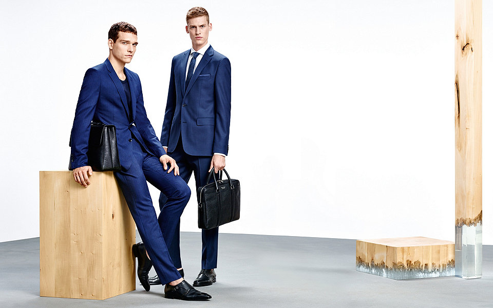 BOSS Makes a Case for Blue Spring Tailoring