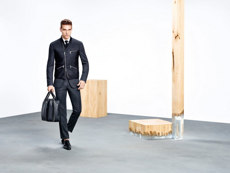 BOSS-Hugo-Boss-2016-Spring-Summer-Menswear-Look-Book-001 » BOSS Makes a Case for Blue Spring Tailoring BOSS-Hugo-Boss-2016-Spring-Summer-Menswear-Look-Book-001